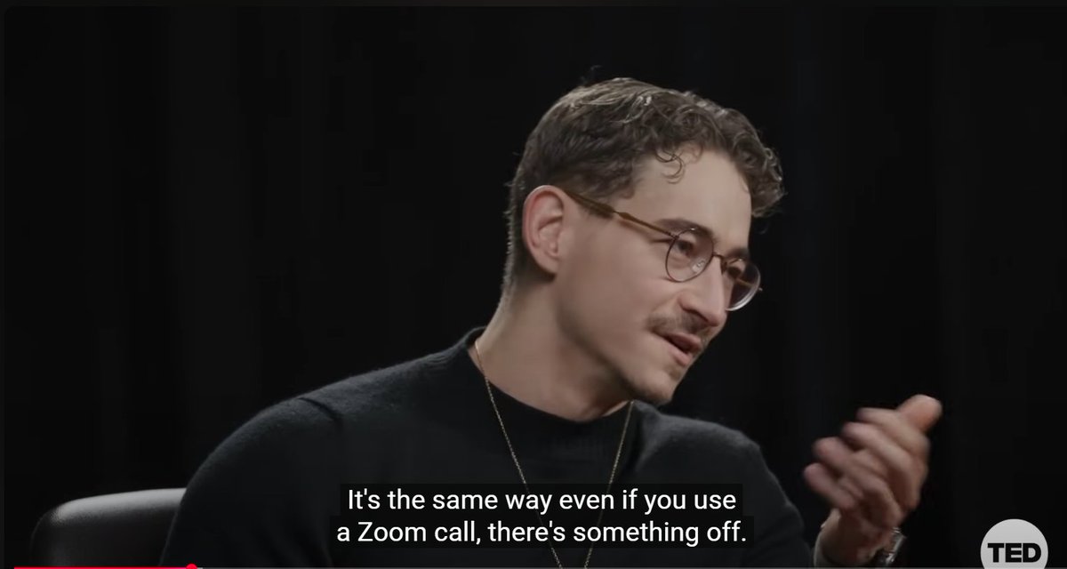 WahibaChair's tweet image. #UCWCOMM102 I hope you enjoyed watching and discussing this @TEDTalks with @BrianLoweryPhD and Kylan Gibbs on what makes us HUMAN in the age of AI: youtube.com/watch?v=Rcm9u9…

What were some of your key takeaways?

#TEDIntersections