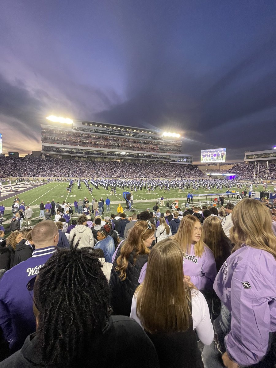 Views from the wildcat den 💜💜💜💜💜🤍