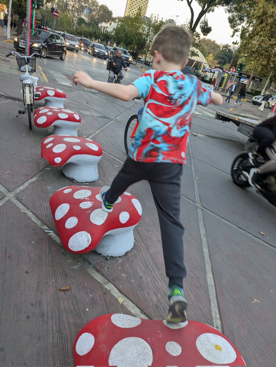 EvilDoctorK's tweet image. The @WorldBollard grow like mushrooms in Albania !