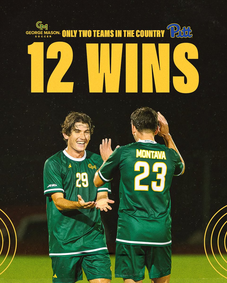 George Mason Men's Soccer tweet media