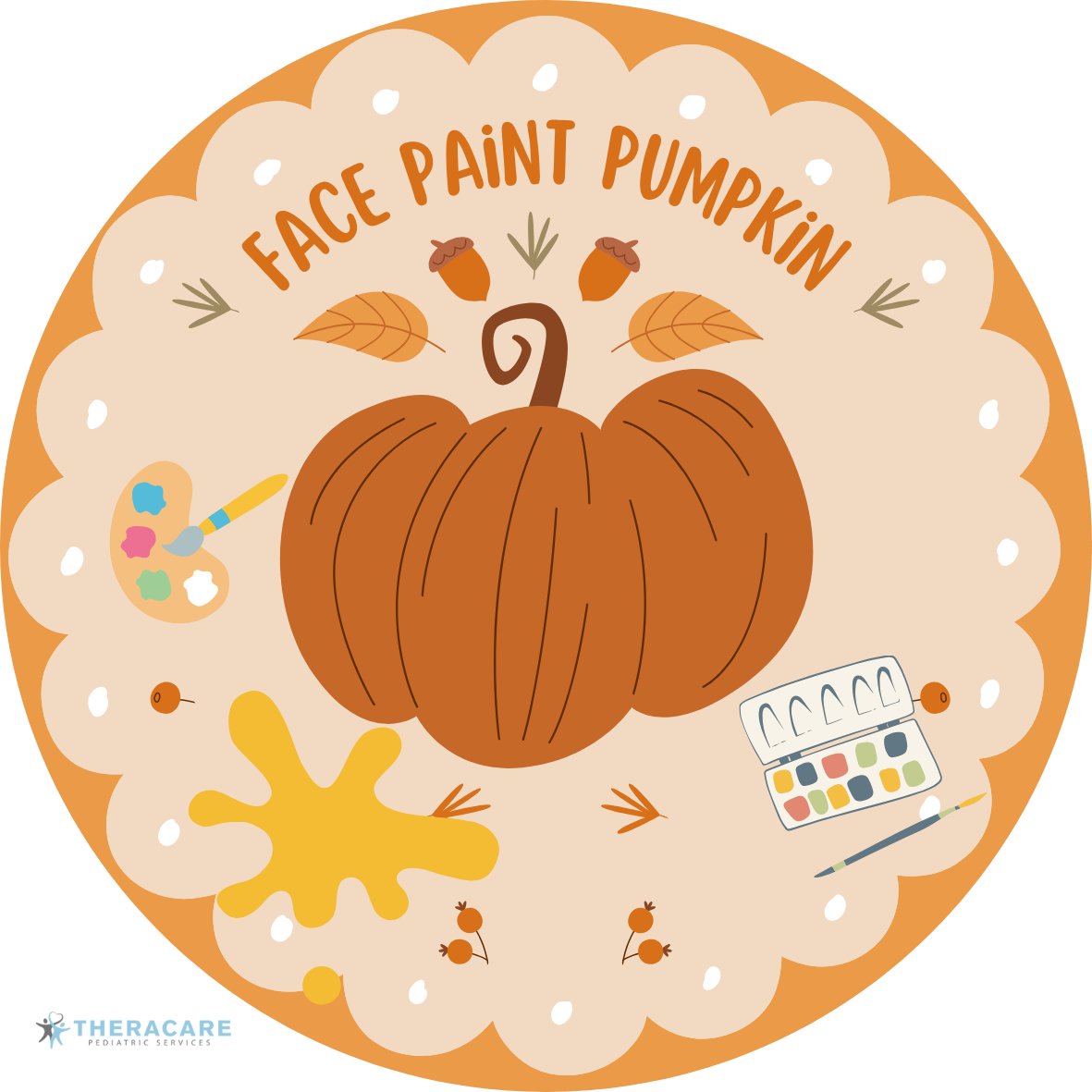 Friendly Reminder for Spirit Week!

Monday: Face Paint Pumpkin 🎃

🎨✨ "Who says pumpkins are just for carving? Join us for a spooktacular time at our Face Paint Pumpkin event today! Transform into a Halloween pumpkin and capture the spooky spirit with us!"

#HalloweenEvent