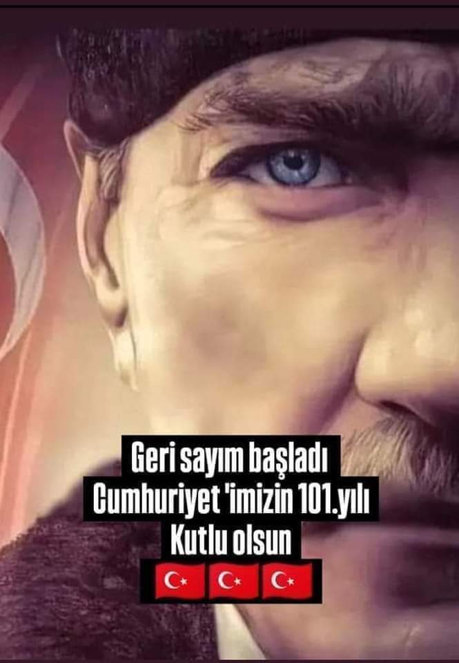 HediyeBas53's tweet photo. 29 Ekim Cumhuriyet Bayramı, barışın, kardeşliğin ve huzurun egemen olduğu nice yılların başlangıcı olsun. Bayramımız kutlu olsun." https://t.co/eisS1abP0J