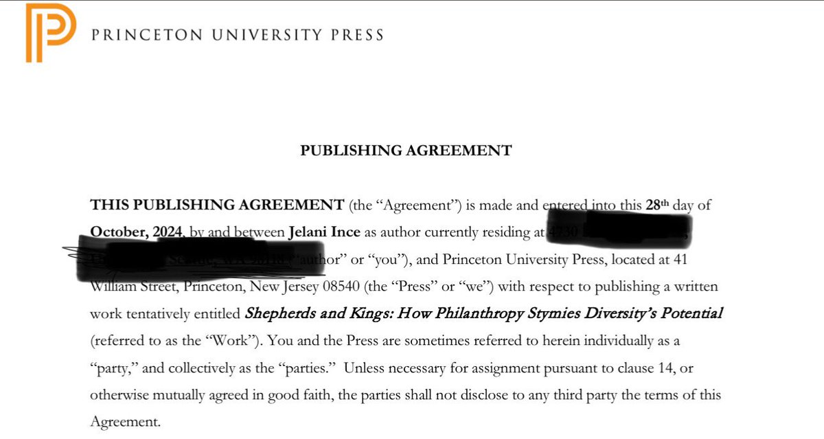 Jelani Ince (@jelaniwrites) on Twitter photo I'm EXCITED TO SHARE that my St. Louis ethnography is under contract with <a href="/PrincetonUPress/">Princeton University Press</a>! In "Shepherds and Kings" I show how the relationship between diversity projects and donors creates organizational mission drift and why that matters for all of us. I'm EXCITED TO SHARE that my St. Louis ethnography is under contract with <a href="/PrincetonUPress/">Princeton University Press</a>! In "Shepherds and Kings" I show how the relationship between diversity projects and donors creates organizational mission drift and why that matters for all of us.