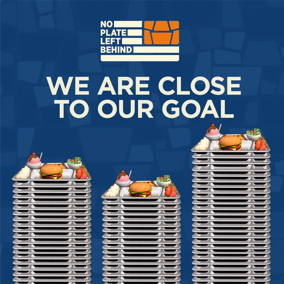 There’s still time to help. As little as $5 can fill 50 plates. #NoPlateLeftBehind. Learn more at nfcu.me/3YlHTIc