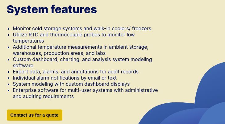ParagonRobotics's tweet image. Keep it Cool, Stay in Control: Advanced Cold Storage Monitoring Solutions!

Protect valuable inventory with our cutting-edge monitoring sensors. Our wired and wireless systems send alerts via email/ text if your refrigerator fails, saving costly spoilage. buff.ly/3Ul7gbF