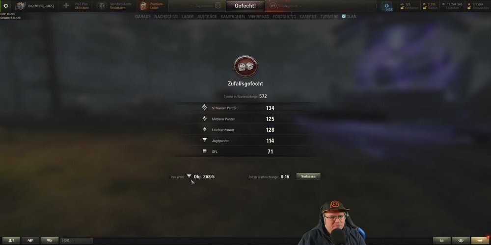 Die Irrenanstalt hat wieder geöffnet! Wir starten mit: World of Tanks ift.tt/2rhwZ0S #DocMichi #DocMichiTV #Twitch #Streamer #CommunityGaming #TwitchStreamer
