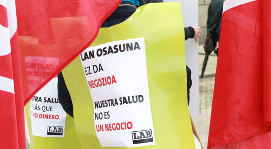 ❌ Reclamamos al Departamento de Salud de la CAV que no firme convenios con mutuas

⏩ Sobran razones para rechazar la implementación del acuerdo acordado en Madrid el 31 de julio por CEOE, CCOO y UGT

🔗 labur.eus/mri8L