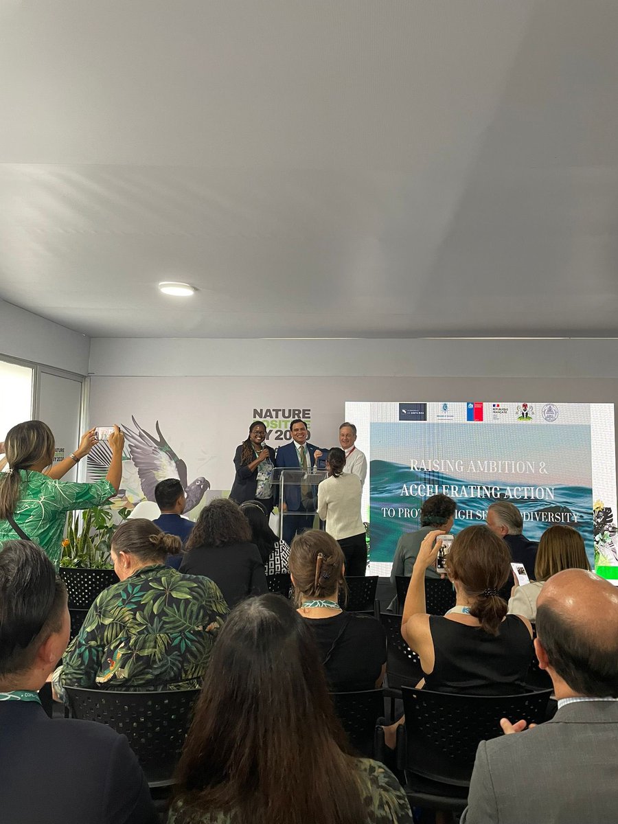 📣 Panama become 14th country to ratify the #HighSeasTreaty

This brings us one step closer to establishing marine protected areas in the high seas. 

Who will be next treaty champion to step up for our ocean? 🌊

 #COP16 #NatureIsAlsoBlue #BBNJ