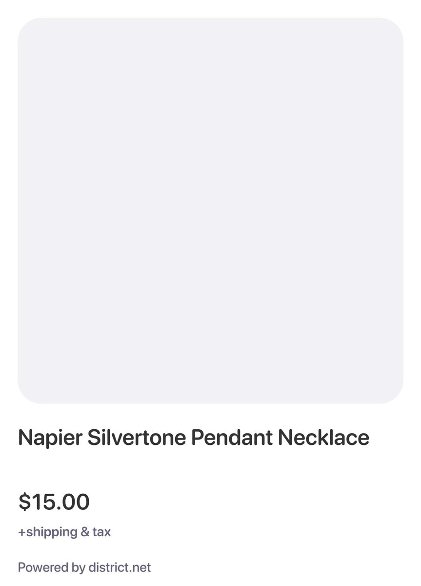 hintsofviolet's tweet image. Just putting it out there - its a #giftable necklace ...just in case you're considering #giftideas!

Napier Silvertone Pendant Necklace #claim 48484: Follow and reply with #claim to purchase!