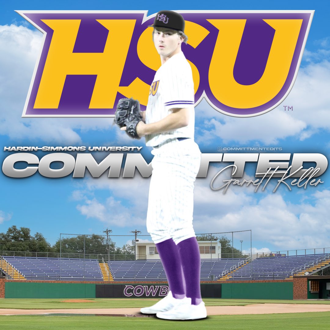 I am blessed to announce that I will be continuing my athletic and academic career at Hardin-Simmons University. I would like to thank my parents and coaches for helping me along the way.