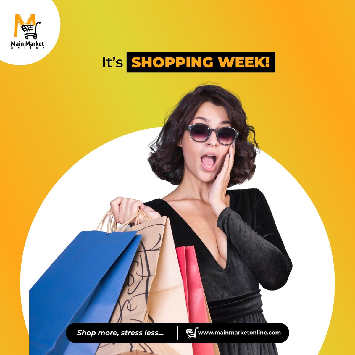 MainMarket's tweet photo. It’s shopping week! 🎉
The BIGGEST sale of the year is coming! Get ready to grab all your favorites at unbeatable prices during our Golden Week Sale! 🛍️✨
Are you as excited as we are? 😁🤩
Don’t miss out—your cart is waiting!
#GoldenWeekDeals #ShopTilYouDrop https://t.co/CnTJL7J9ND