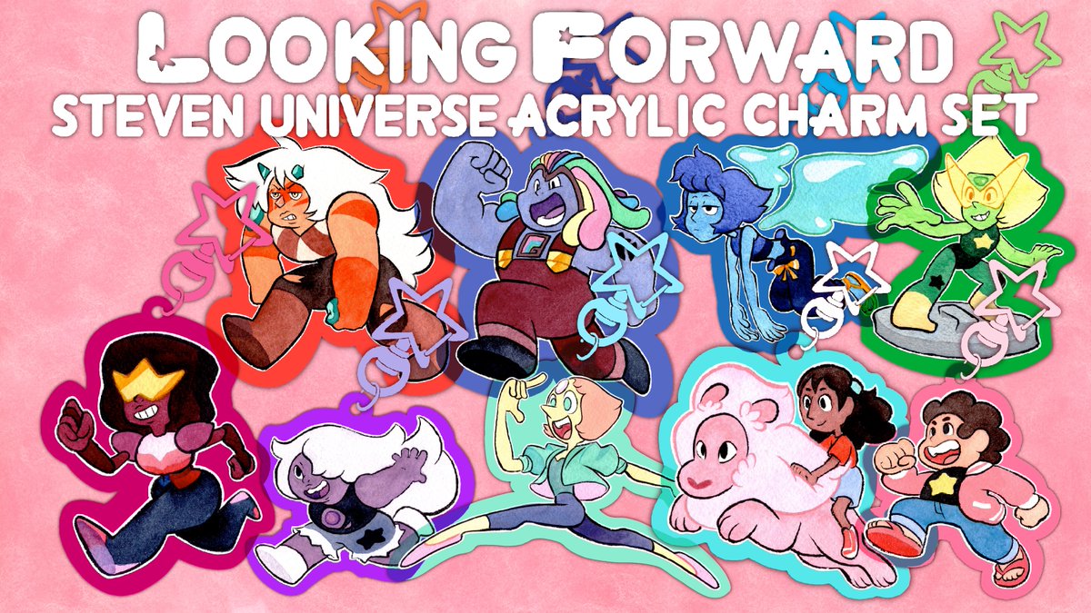 GraceKraft's tweet photo. The campaign for my new SU acrylic charm set will begin next monday!
#StevenUniverse https://t.co/d4cn1e7FZf