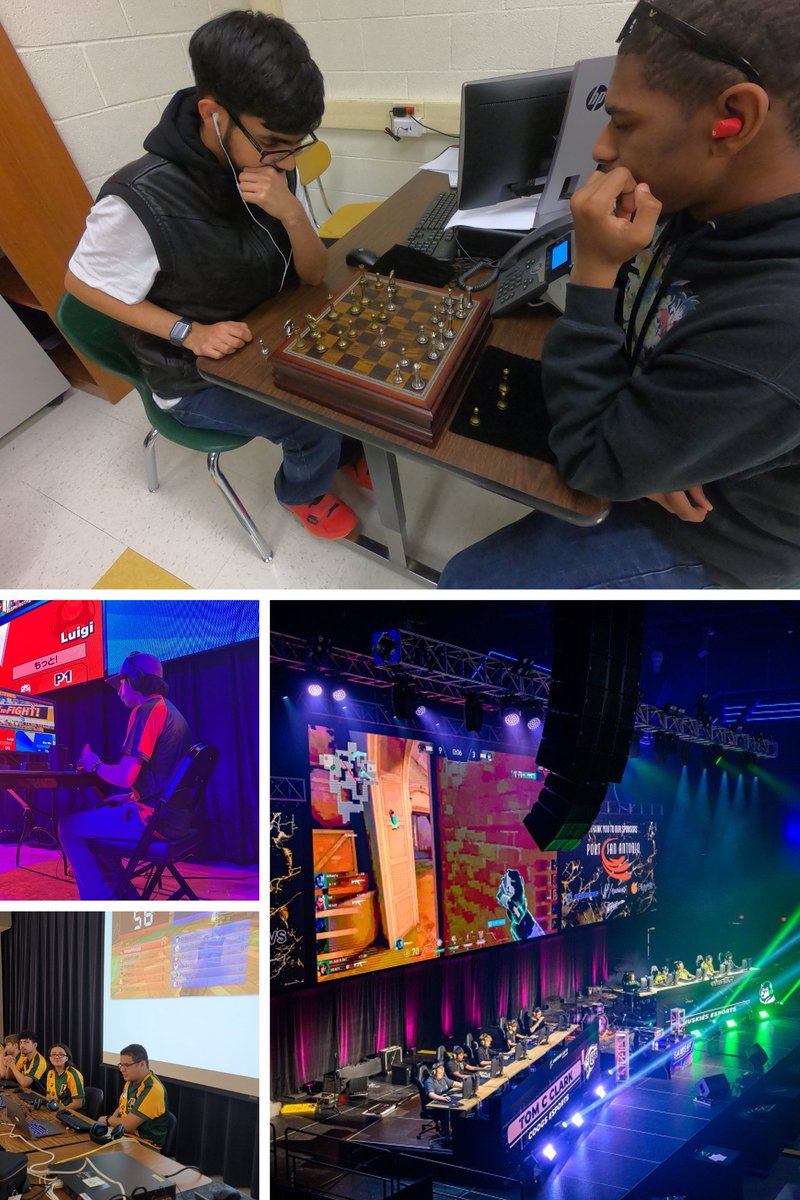 Do you know when the Holmes eSports team started? The Huskies began in the Fall of 2021. We started out in a small Spanish lab with only two games, 30 players, and a big drive to win. Today we are over 100 players strong in eight different games.  A.V.