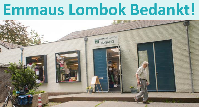 StilUtrecht's tweet photo. Helaas sluit Emmaus Lombok 1 november haar deuren. STIL dankt jullie hartelijk voor de jarenlange steun aan mensen zonder verblijfspapieren en inkomen!  Zij konden vaak een jas, slaapzak of schoenen krijgen. Onmisbare steun! @EDomstad https://t.co/qoVNYCcQh8