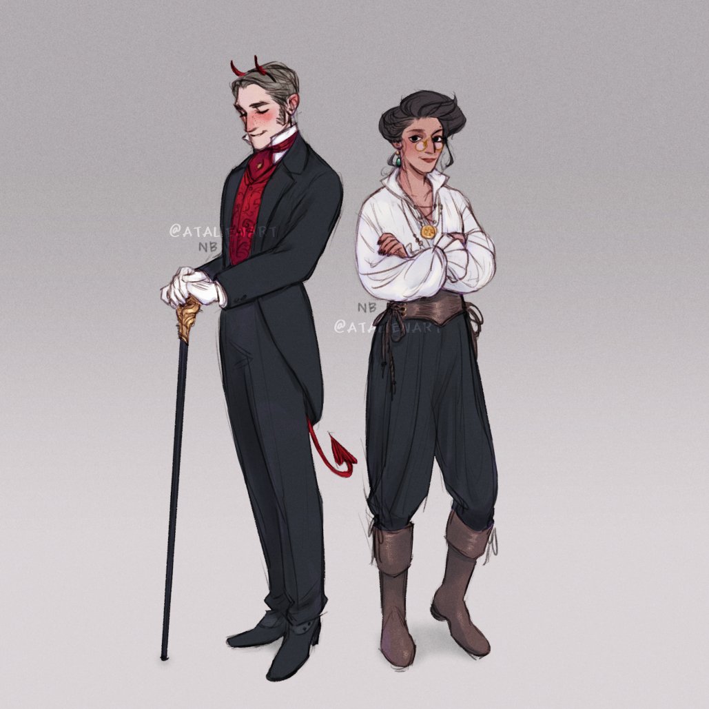 Halloween with Kavar and Fenet! ;D