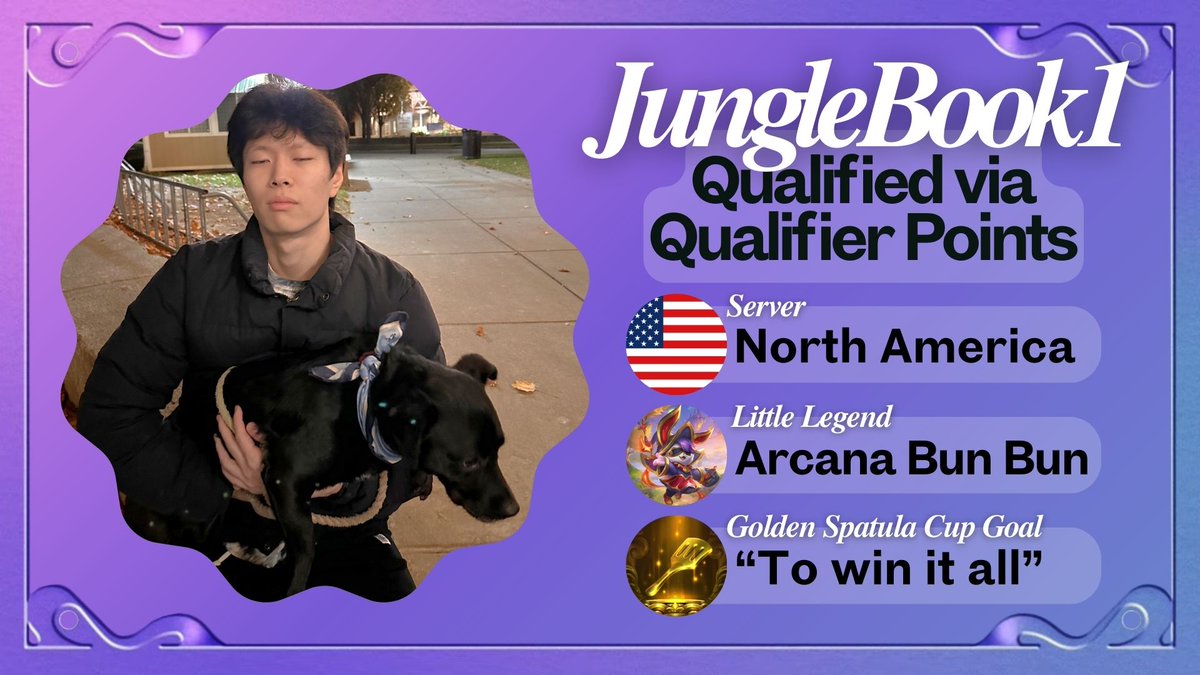 CLE_TFT's tweet photo. 🇺🇸 Junglebook1: Focused, Full-Time, and Ready to Compete

Among the rising stars in TFT's competitive scene, @junglebook1_ stands out as someone who's fully committed to taking his game to the next level. With 180 qualifier points, he’s ready to make his mark on the Americas Golden Spatula Cup and beyond.

Curiosity Sparked by Friends

Like many players, junglebook1 got his start in TFT after watching his friends play. “It looked super intriguing,” he recalls, and that intrigue quickly turned into a full-blown passion for the game. Since then, he’s been steadily climbing the ranks and honing his craft.

The Journey to Competitive Play

While his competitive career didn’t start until Set 11, junglebook1 has been on a steady path of improvement ever since. His best performance to date was a 7th-place finish at the Set 12 Tactician's Cup 2, but he has his sights set much higher. “My goal is to win Worlds one day.”

Inspiration from the Greats

One of the things that pushed junglebook1 to get more serious about TFT was watching North America’s top players and streamers. Seeing players like @robinsongz, @LiquidKurumx, and @Dishsoaptft helped motivate him to improve and eventually rival their skill. Now, he's getting closer to that goal.

All-In on TFT

Unlike many players who have to juggle other responsibilities, junglebook1 is currently fortunate enough to focus nearly full-time on TFT. “That definitely contributed to my success so far this set,” he admits. Being able to devote so much time to the game has not only improved his skills but also his approach to tournaments.

Set 12: Commitment Pays Off

For junglebook1, Set 12 has been all about commitment. Playing a higher volume of games and putting in more effort has naturally sharpened his fundamentals. But it’s not just about grinding—it’s also about optimizing his tournament strategy and playstyle. While he tends to favor tempo play, quickly leveling to 8 or 9, he’s not afraid to mix in reroll comps when the situation calls for it.

The Key to Success

When asked what he thinks is the most important skill for consistent performance, junglebook1 points to recognizing which meta line you’re best positioned to play in any given game. “It’s all about adapting to your opener and reading the situation.”

Looking Ahead to Regionals

With regionals on the horizon, junglebook1 is aiming high. “I want to win it all and qualify for Worlds,” he says. It’s a bold goal, but one that feels within reach for a player with his level of dedication.

Advice for Aspiring Players

For those looking to break into the competitive scene, junglebook1 has simple but powerful advice: “Play a ton and be critical of yourself. Identify key takeaways from every game.” It’s this mindset—one of constant learning and self-reflection—that has propelled him from a casual player to a serious contender.

With his eyes on Worlds and a dedication that few can match, junglebook1 is a player to watch as the Americas Golden Spatula Cup unfolds.
