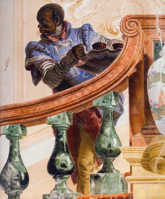 SameGodDiffDay's tweet photo. #Divulgo the staircase painted in trompe-l'oeil in 1757 by Giovanni Battista Tiepolo in the Villa Valmarana ai Nani in Vicenza, rich in frescoes by the master.

Goethe visited the villa in September 1786 and noted: "As a decoration, the whole is happy and ingenious."

Must know! https://t.co/IWivHuJdi3