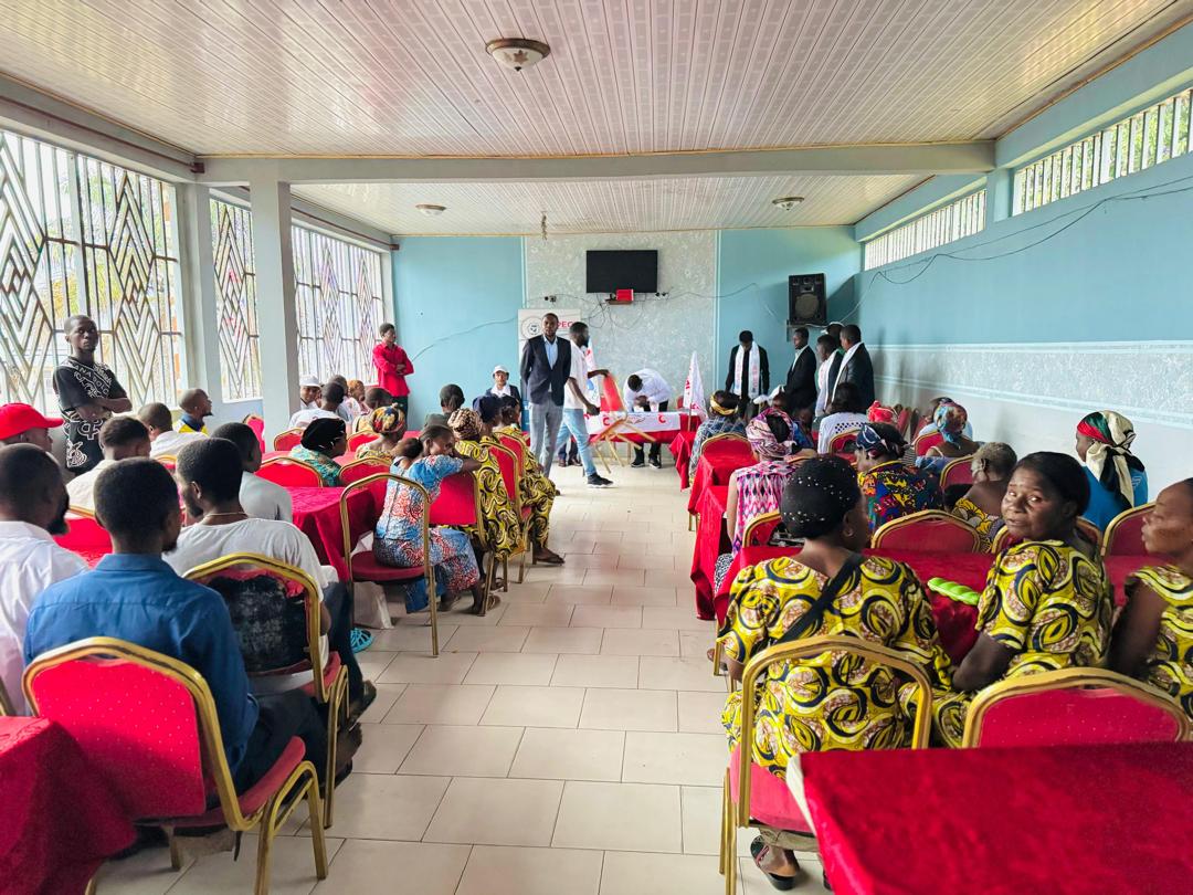 Apec_rdc's tweet photo. Le Patriote SG Ir. Dominique UNYON-PEWU a participé Ce Samedi 25 octobre 2024, à une réunion de mobilisation organisée par la section de Ngaliema dans la Fédération de Lukunga. https://t.co/K6WRsU1OrI