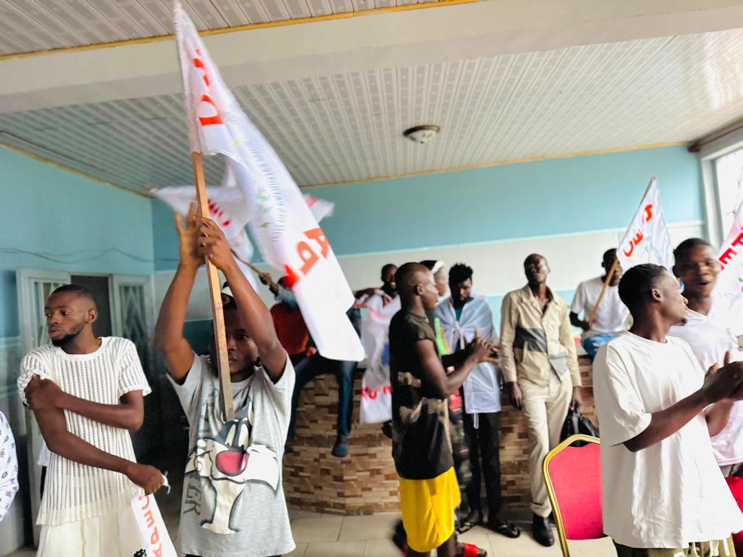Apec_rdc's tweet photo. Le Patriote SG Ir. Dominique UNYON-PEWU a participé Ce Samedi 25 octobre 2024, à une réunion de mobilisation organisée par la section de Ngaliema dans la Fédération de Lukunga. https://t.co/K6WRsU1OrI