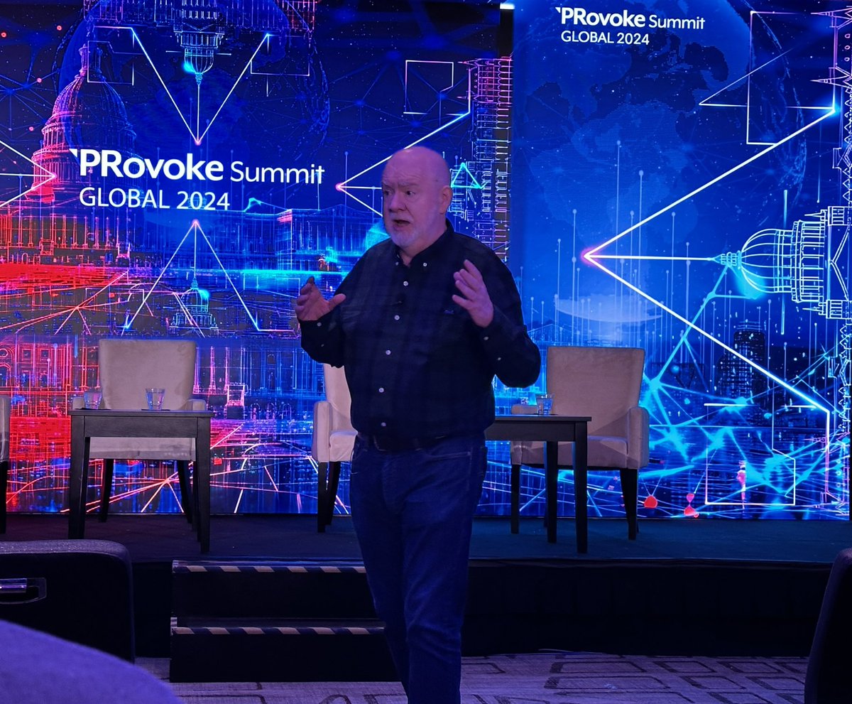 GIL BASHE (@gil_bashe) on Twitter photo Paul Holmes kicks off the three-day <a href="/Provoke_News/">PRovoke Media</a> #PRovokeGlobal in Washington, DC, dedicated to purpose - "PR in the Age of Permacrisis." <a href="/FINNPartners/">FINN Partners</a> is honored to support this important conversation.
#purpose #socialimpact Paul Holmes kicks off the three-day <a href="/Provoke_News/">PRovoke Media</a> #PRovokeGlobal in Washington, DC, dedicated to purpose - "PR in the Age of Permacrisis." <a href="/FINNPartners/">FINN Partners</a> is honored to support this important conversation.
#purpose #socialimpact