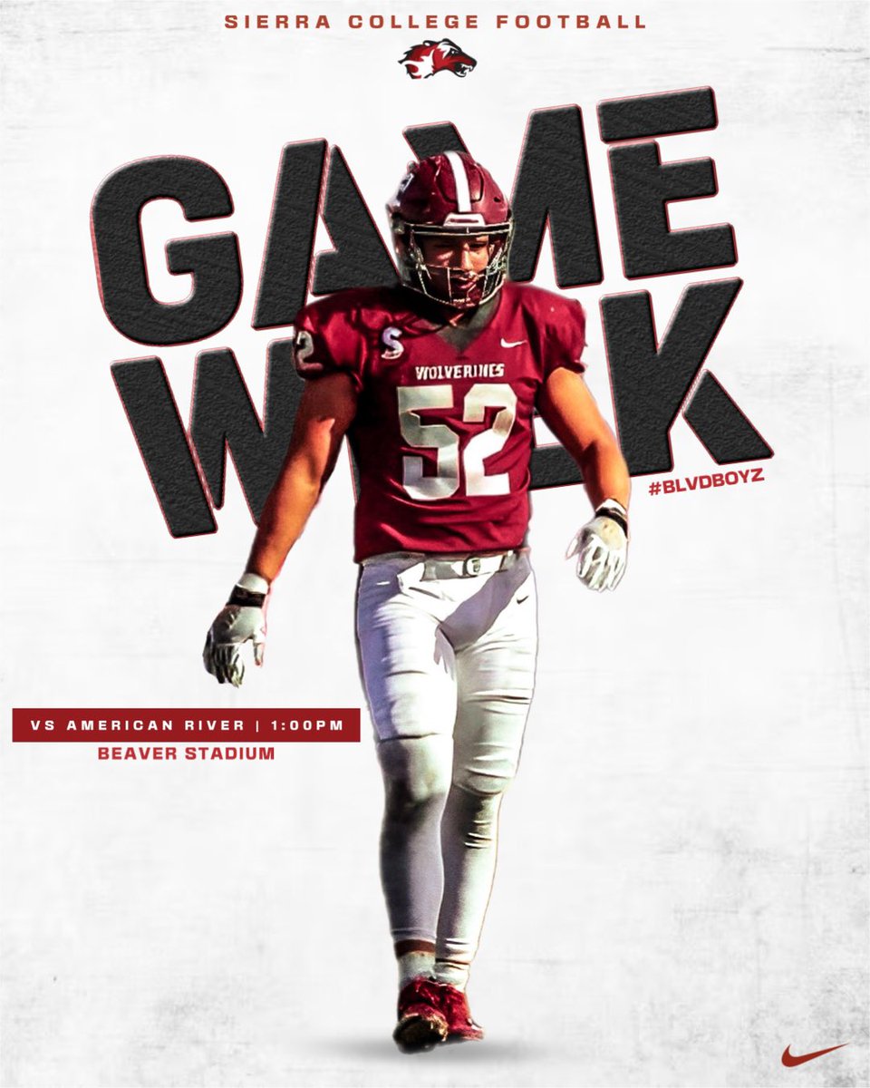 GAMEWEEK! Wolverines are on the road to ARC this Sat with a 1pm kickoff. Come support your Wolverines! 🐺🐾 #WolverineWay #BLVDBoyz