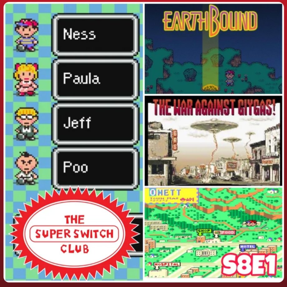 SuperSwitchClub's tweet photo. Episode 1 of our #EarthBound playthrough is finally here!
#Onett #Ness #BuzzBuzz #Giygas #Mother2 #RPGvideogames #SNES #NSO #SuperSwitchClub
https://t.co/6ko4cfsbIM https://t.co/7CdFbNakaG