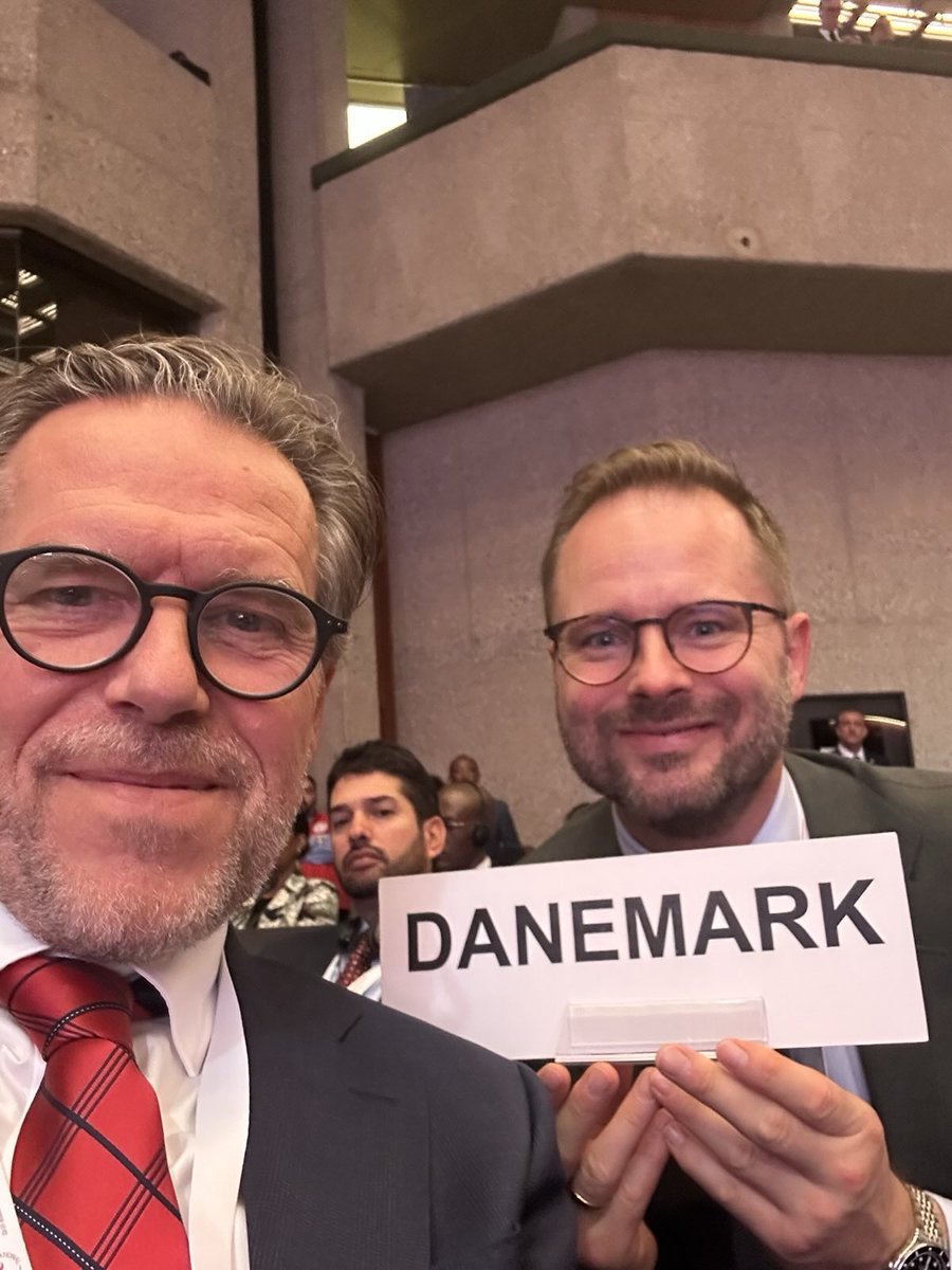 #RCRC24 kicks off today. 

The 34th International Conference of the Red Cross and Red Crescent is about the important work of the Red Cross Movement. 

🇩🇰DK proud to provide financial support to both <a href="/ICRC/">ICRC</a> and @IFRC and the Danish Red Cross.

#PowerOfHumanity