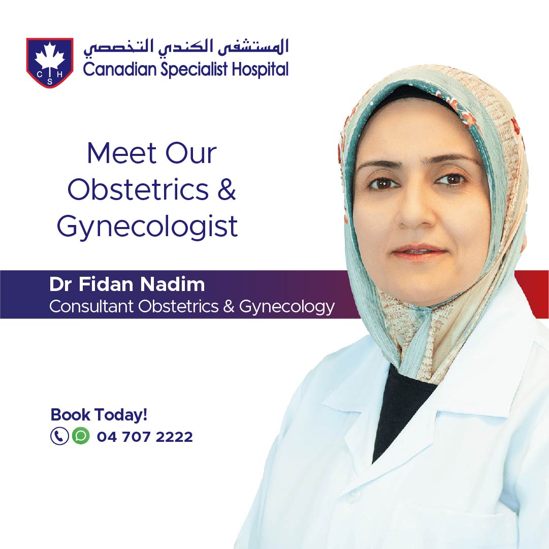 cshdubai's tweet photo. Fertility Concerns, Contraception Options &amp; PCOS Awareness

Taking control of your reproductive health starts with the right guidance. Meet Dr. Fidan Nadim, our Consultant in Obstetrics and Gynecology at Canadian Specialist Hospital. https://t.co/AFJZMqaRFJ