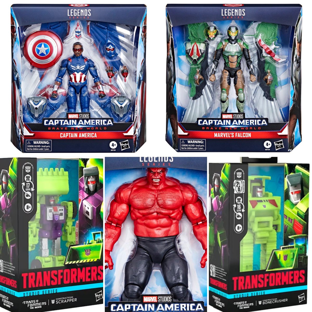aic_podcast's tweet photo. ๐ฅMARVEL AND TRANSFORMERS๐ฅ
#PAIDLINK The new #MarvelLegends and #Transformers revealed yesterday by @hasbropulse are up on Amazon.
ML: https://t.co/Rh6ysAJtwK
TFRS: https://t.co/KUKaatYhgC
#toys #toycollector #actionfigures #collectibles #hasbro #hasbropulse #marvel #mtme https://t.co/JS7xuzQK7s