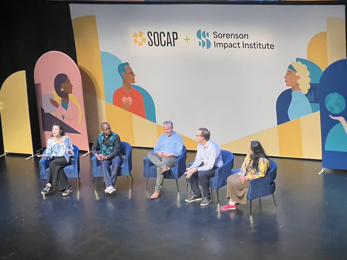 RJ McGrail (@rjmcgrail) on Twitter photo Kicking off the first day of #SOCAP24 with a powerful land acknowledgment and great plenary panel on the history & future of impact investing around the globe - great way to kick off the sessions.
<a href="/SOCAPmarkets/">SOCAP Global</a> <a href="/Sorenson_Impact/">Sorenson Impact</a> Kicking off the first day of #SOCAP24 with a powerful land acknowledgment and great plenary panel on the history & future of impact investing around the globe - great way to kick off the sessions.
<a href="/SOCAPmarkets/">SOCAP Global</a> <a href="/Sorenson_Impact/">Sorenson Impact</a>