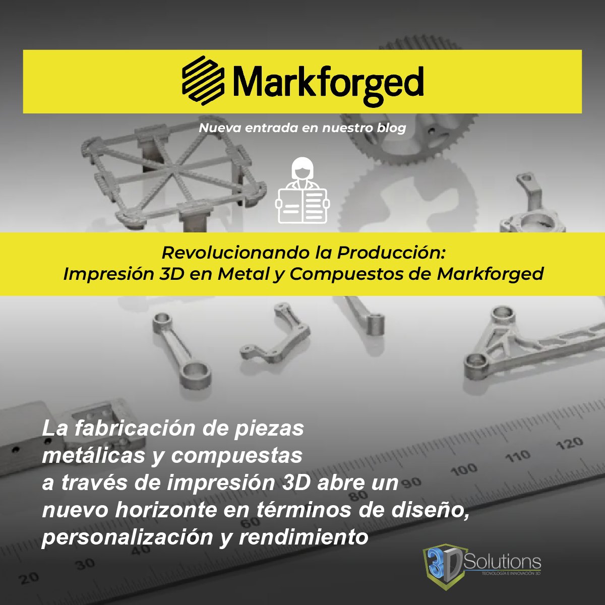🚀 La impresión 3D en metal y compuestos es el futuro de la manufactura. Descubre cómo Markforged y 3D Solutions están impulsando esta revolución tecnológica. 🔧✨ Lee más en nuestro blog.
3dsolutions.com.co/single-post/re…
#Impresión3D #Markforged #Innovación #Industria #3DSolutions
