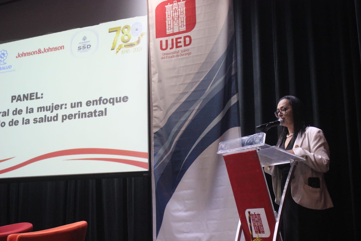 UJED_Oficial's tweet photo. #UJEDInforma El rector #UJED Rubén Solís, acompañado por la directora de #FAEO María de los Ángeles Alarcón Rosales, dio inicio a los trabajos del panel “Cuidado integral de la mujer: un enfoque humanizado de la salud perinatal”. #SomosUJED https://t.co/ZaCaFsPaqO