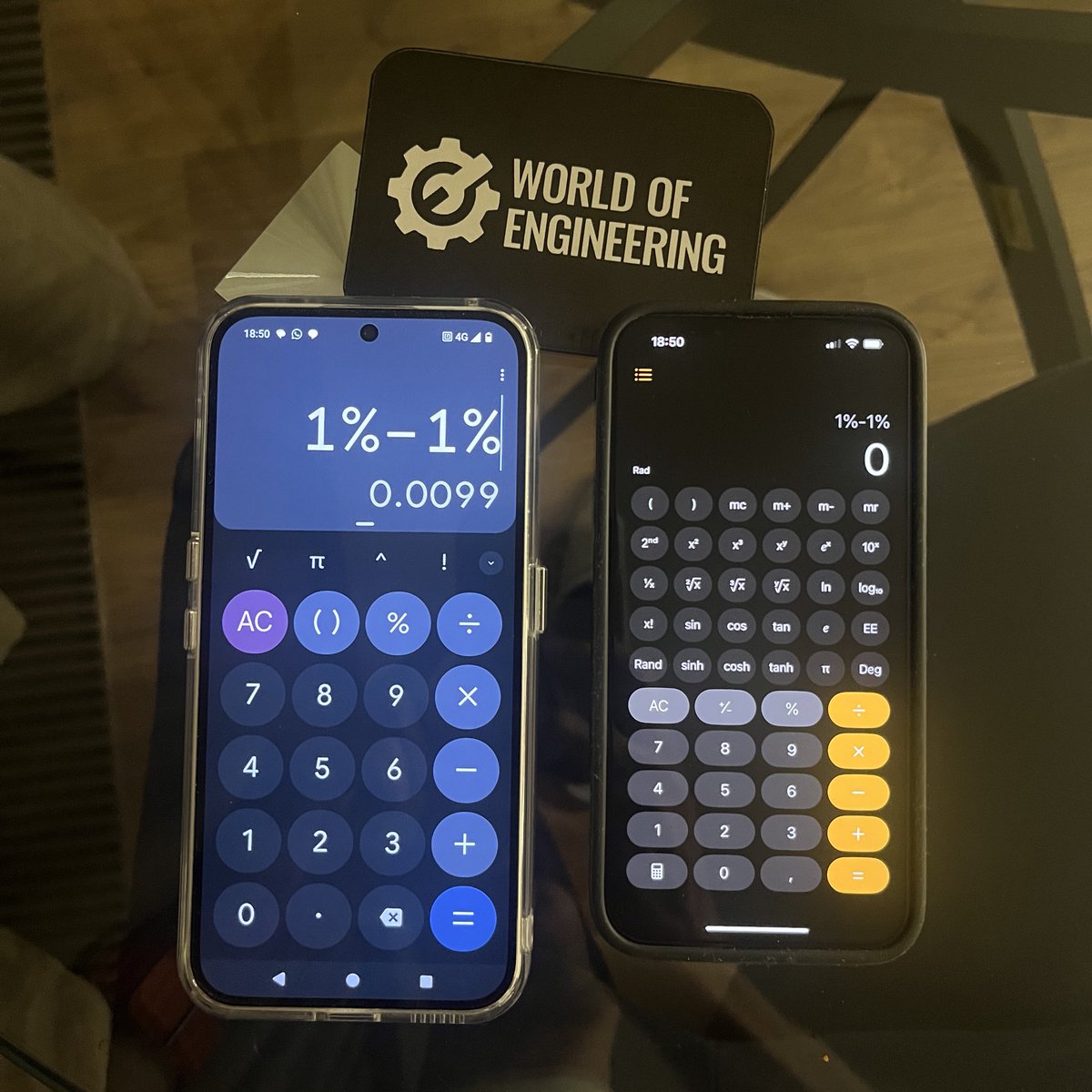 Always trust your calculators