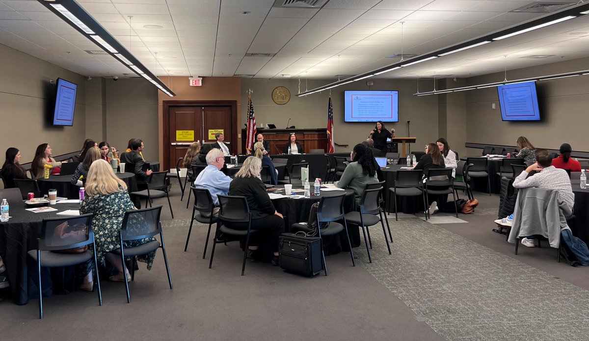 CobbProbate's tweet photo. Chief Judge Wolk moderated a judicial panel during the Cobb Probate, Estate Planning, and Elder Law Section CLE this past Friday.  The panel included Probate Judges Keith Wood (Cherokee), Christopher Ballar (Gwinnett), Kenya Johnson (Fulton), and our very own Judge Tara Riddle. https://t.co/MjRJJ6HeGK