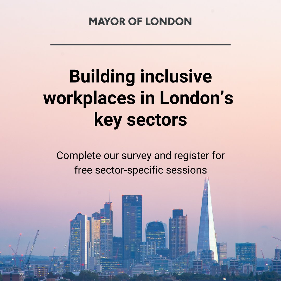 fabricshift's tweet photo. Join the #WINProject to break barriers in London’s workforce.

Register for sessions, complete the survey, and let’s create change across key sectors. Together, we can make London a fairer city for all!

@MayorofLondon 

#London #inclusive #workplace #BetterTogether https://t.co/k8PNALP6gv