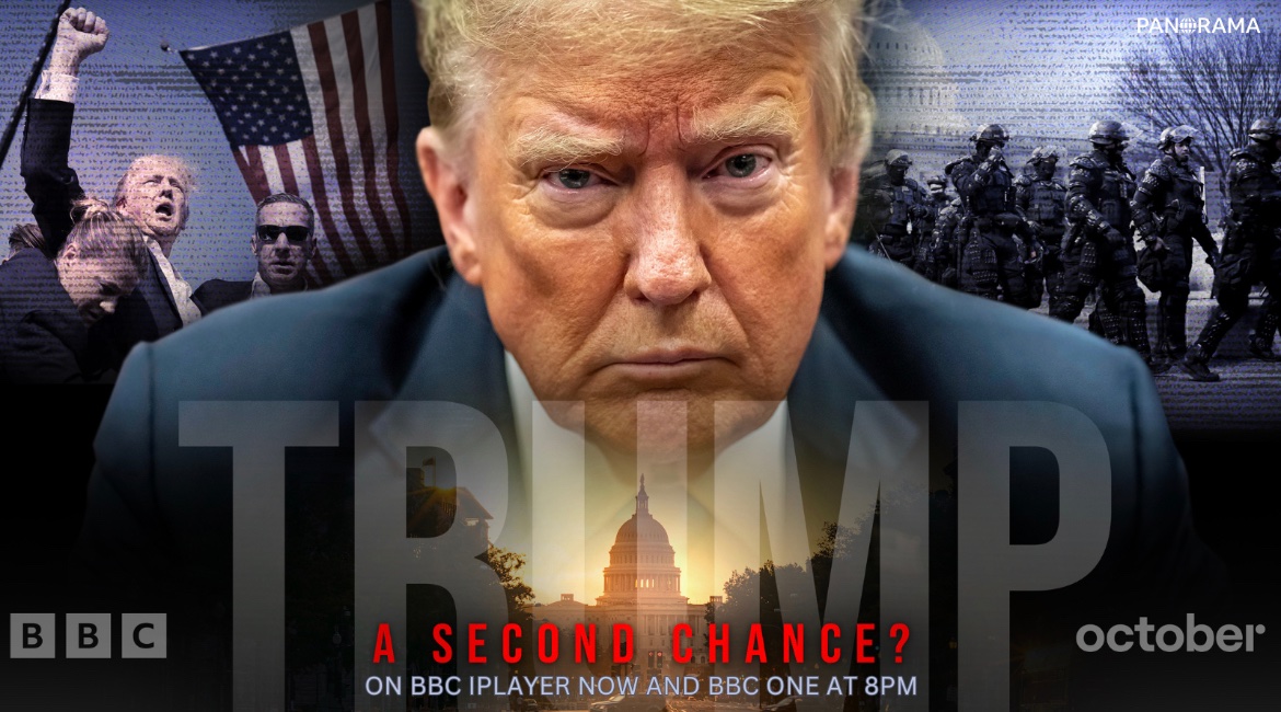 BBCPanorama's tweet image. Tonight on #BBCPanorama 

Trump: A Second Chance?

For the past two years, Panorama has been following some of Donald Trump’s most ardent supporters

And we hear from experts who analyse his continued appeal

On @BBCiPlayer now and @BBCOne at 8pm
 
bbc.co.uk/iplayer/episod…