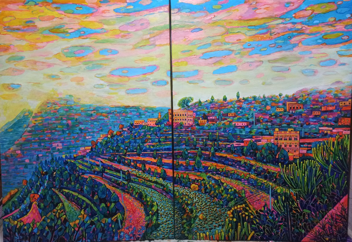 ريف يمني - نجد المشراح. إب -
أكرليك على قماش 
140 * 100  قطعتين 
2024
#اليمن
#art  #artist  #فن  #فنون #organize