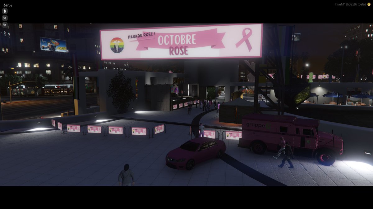 MindCity_RP's tweet image. Hier soir, c'était la parade marquant la fin d'Octobre Rose, le mois de prévention contre le cancer du sein organisé par nos médecins ! 
Est-ce que tout le monde a acheté son calendrier ? 👀