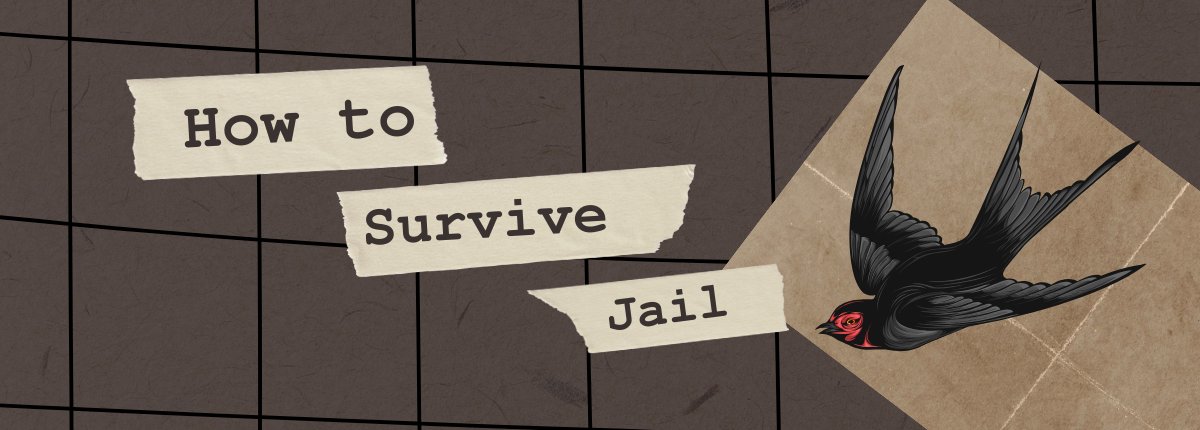 PriscillaGrim's tweet photo. I am pleased to share that, with the permission of @HammerandHope, I have designed a zine based on my story "How to Survive Jail," now available for free download on my site.

https://t.co/VQ8YN0DrtG https://t.co/xZZ7Z3mhW1