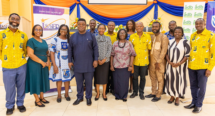 ISSERUG's tweet photo. ๐ข Celebrating 33 years of economic insights w/h ISSERโs #SGER launch! Join us tmrw as we launch the 33rd State of the Ghanaian Economy Report & review Q3 2024 economic performance. Engage w/ the dedicated team of authors!
๐
Oct 29
๐ ISSER
LIVE Facebook & YouTube:@ISSERUG https://t.co/9MIDZTzmtg