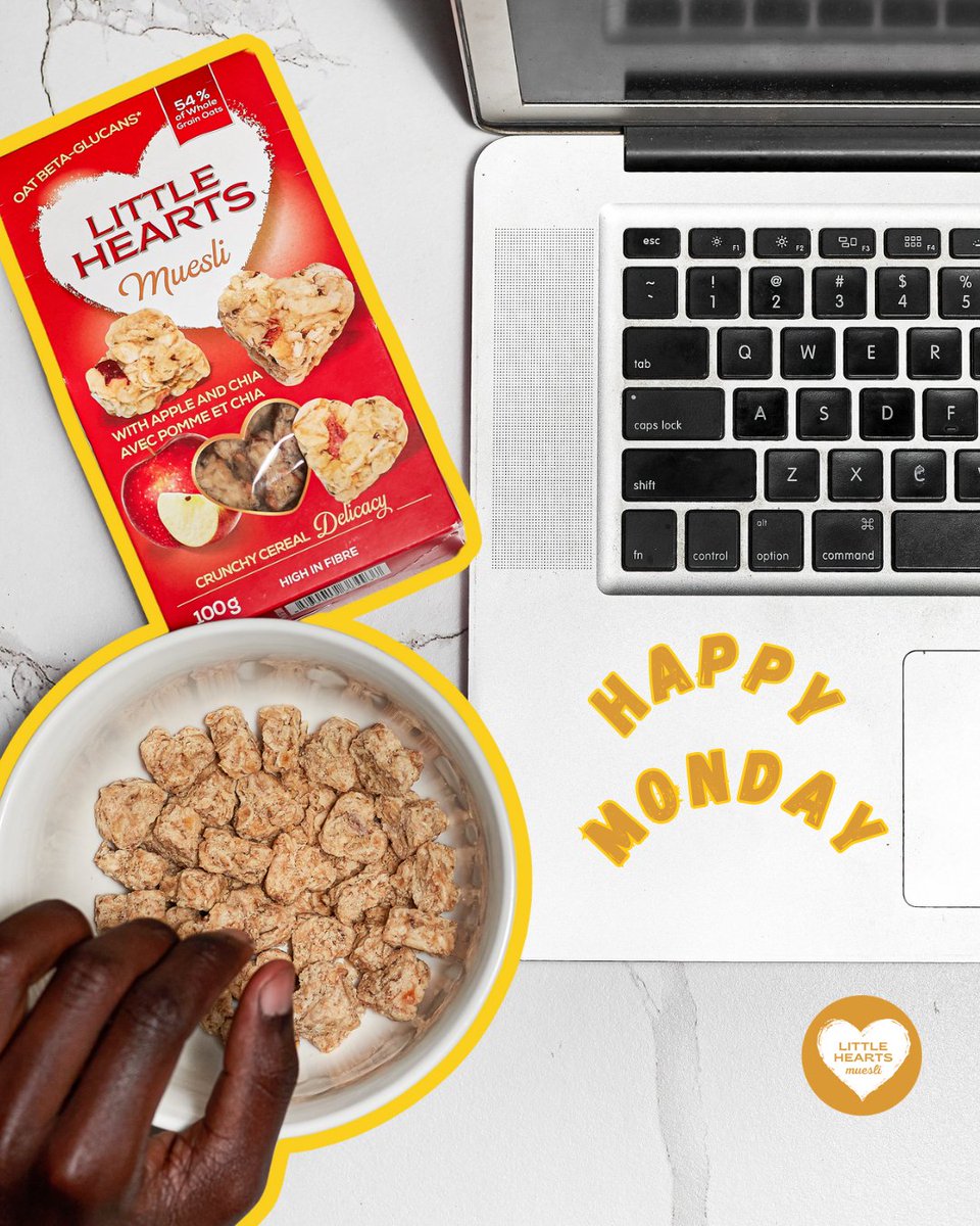 LittleHeartsM's tweet photo. Happy Monday from Little Hearts Muesli!

Here’s to making healthy choices all week long.
.
.
.
#littleheartsmuesli #mondaymotivations  #newweekmotivation   #healthysnacking  #vegansnacks #dairyfreeglutenfree #glutenfreesnacks https://t.co/Wc1PGeZkcp