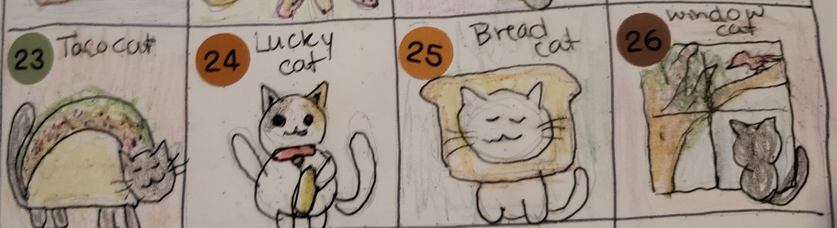 GamingWithMim's tweet image. I just realized I forgot to post the previous weeks doodles so you get two weeks of doodles today! 😊 
#MimArt