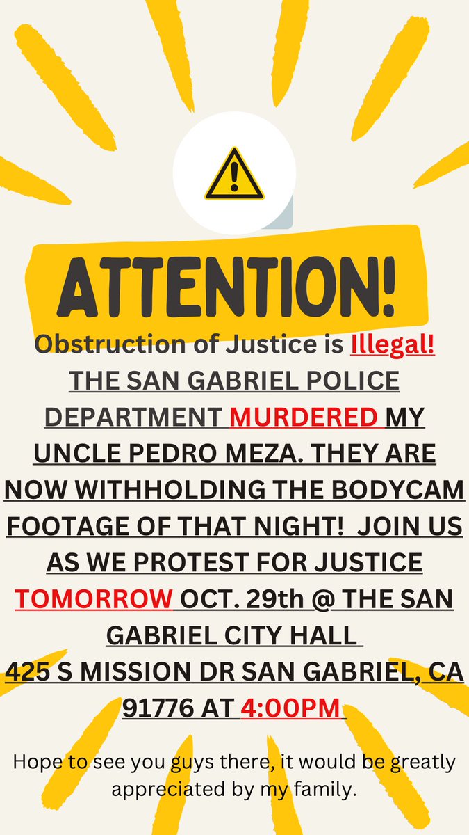 JaileneM1's tweet image. Twitter do your thing please! #SGV #JusticeForPedroMeza #KillerCops #Rosemead #California #ProtestingForJustice