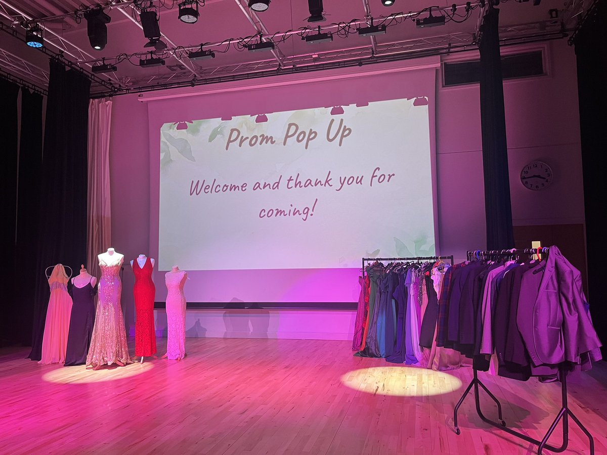 MissColbridge's tweet photo. fab afternoon at the Prom Pop Up Shop for S6! #promshop
@StDavidsHS @SDHS_Humanities https://t.co/gJ6HSjOqgy
