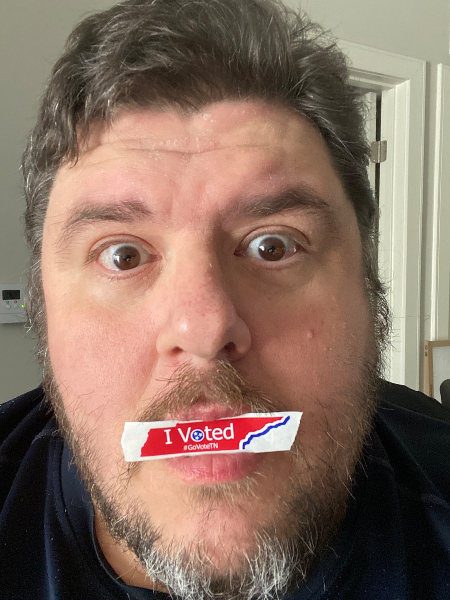 WiseWordsIdiot's tweet photo. #IDontWantToOverreactBUT there is something I needed to say, and I did by voting for #HarrisWalz2024. Get out and #VoteBlueAsifYourLivesDependonit #VoteBlueToEndTheHate and simply #VoteBlue because you love America https://t.co/9PLJgME8af