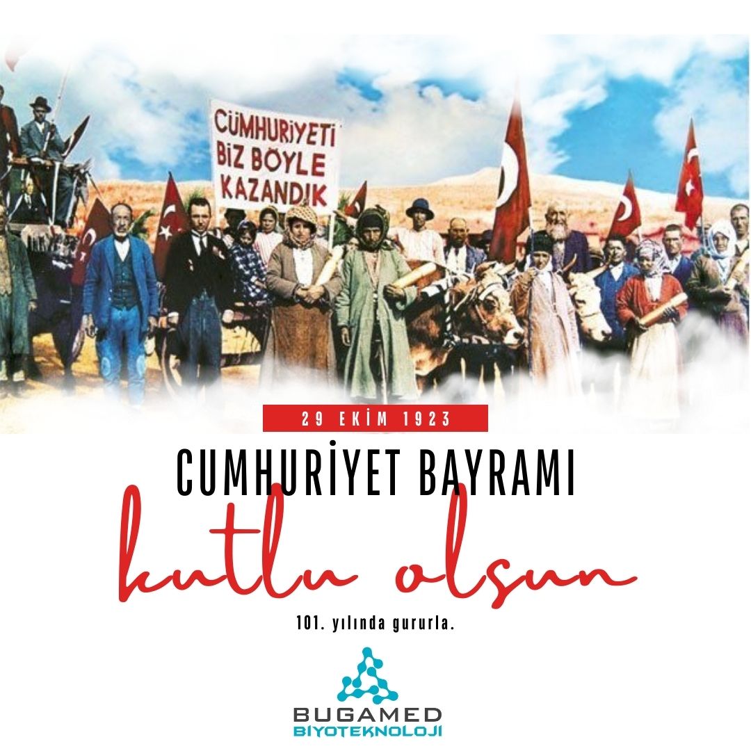 BugamedBio's tweet image. Geçmişimizi onurla taşıyor, geleceğimiz için bilimin ışığında yürüyoruz. 
Türkiye Cumhuriyeti&apos;nin 101. Yılı Kutlu Olsun!

#29EkimCumhuriyetBayramıKutluOlsun  #Cumhuriyet101Yıl  #bugamedbiotechnology