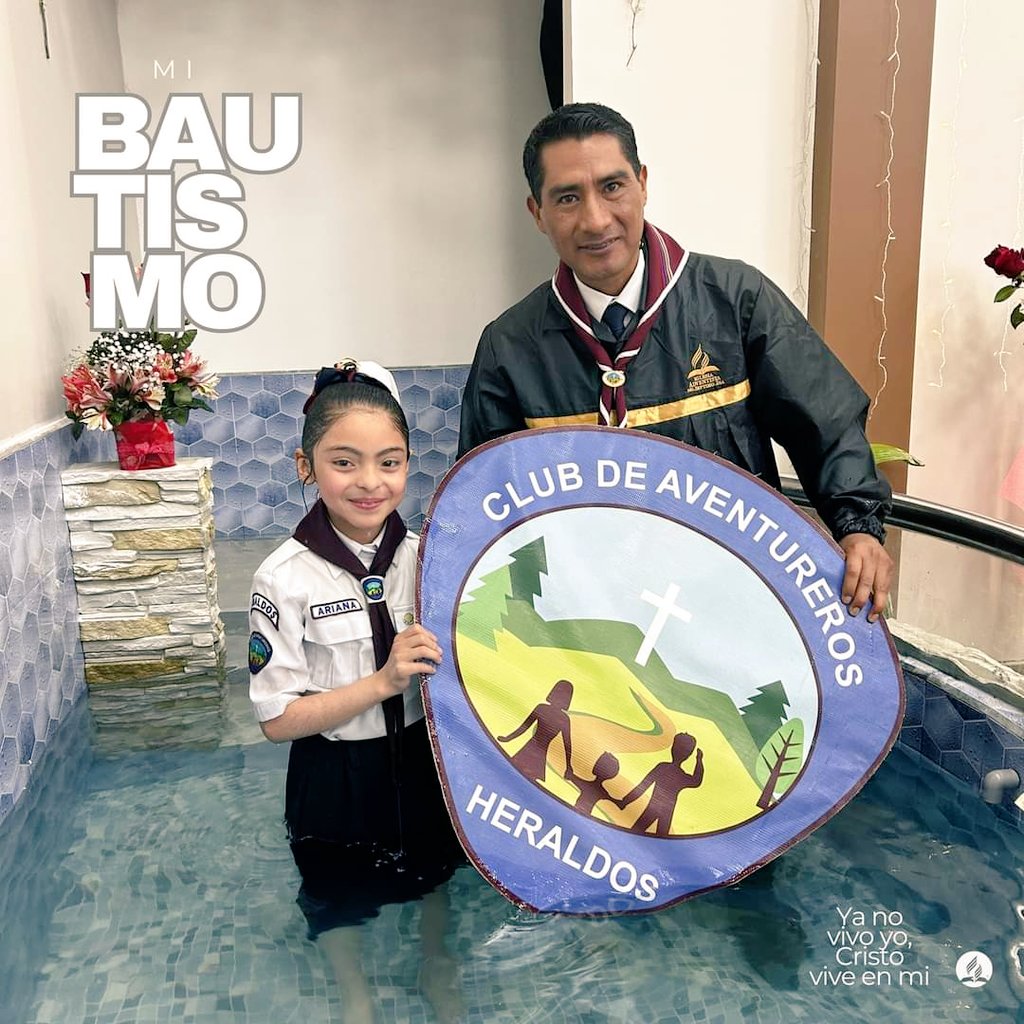 Los padres deben acompañar el desarrollo espiritual de sus hijos, desde temprana edad, y motivarlos a decidir entregar sus vidas a Cristo.  #ANoP #UPN #RID