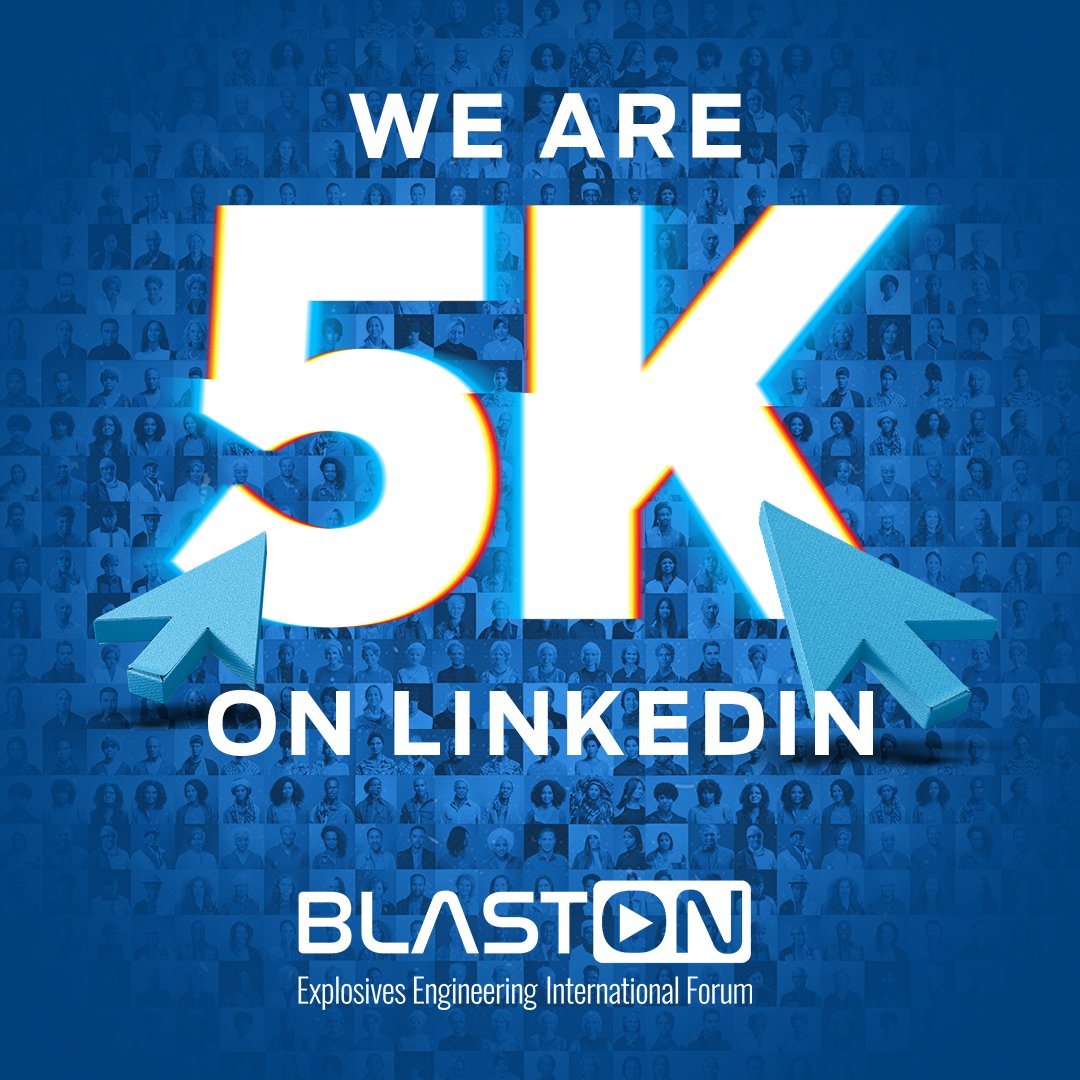 BlastON_org's tweet photo. We’ve Reached 5,000 Followers!

A heartfelt thank you to our amazing #community for your support and engagement! Your interaction fuels our passion and commitment to making BlastON a vibrant platform for all #professionals in the #blasting and #explosives engineering industry. https://t.co/aRfhzuOhht