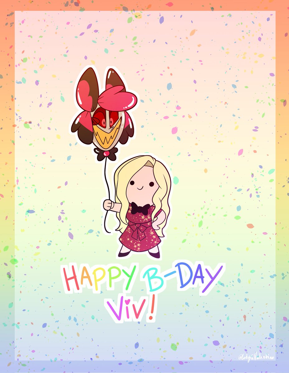 Happy Birthday <a href="/VivziePop/">Vivienne Medrano 💖</a>!! ❤️❤️