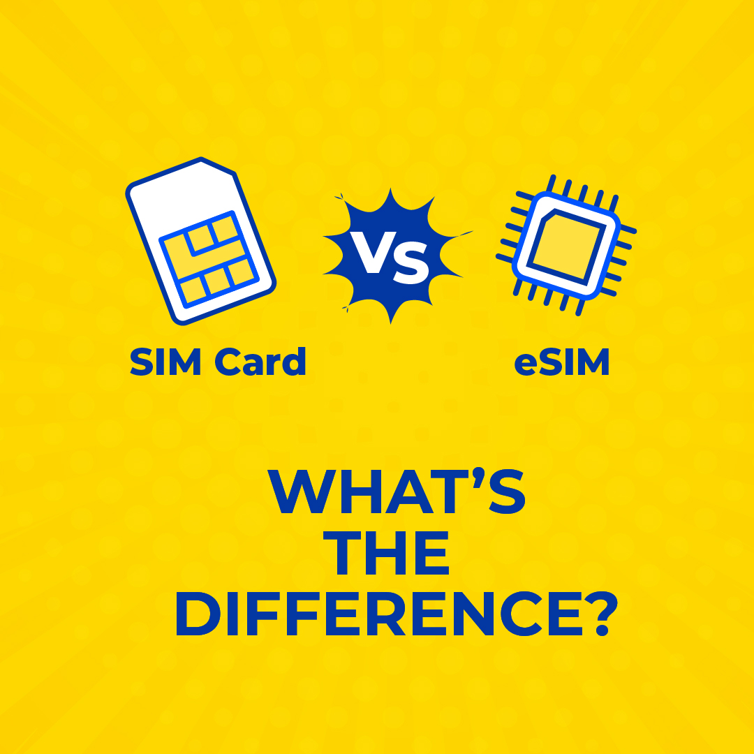 HelloMobile's tweet image. Whether you&apos;re an eSIM or physical SIM card user, remember to order and activate your new SIM to enjoy our upgraded service. 📱Not sure which one you need? Learn the differences and see how each one can enhance your Hello Mobile experience.💡🤓